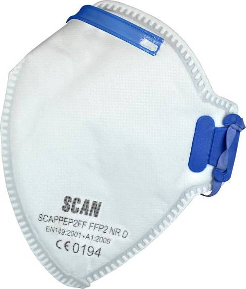 Scan Fold Flat Disposable Mask FFP2 3-pack