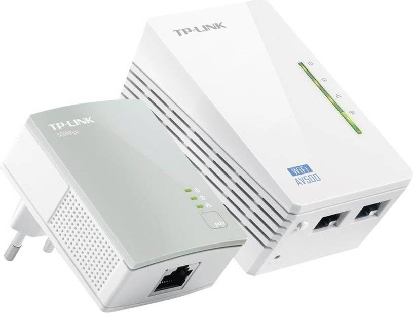 Tp link powerline kit TP-Link AV 500 WiFi Powerline Extender Starter Kit