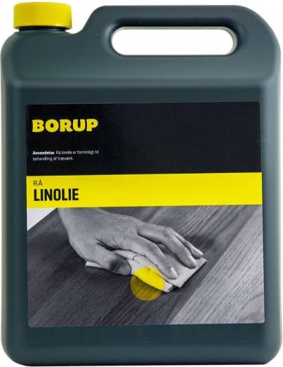 Borup Rå Linolie Træolie 5L