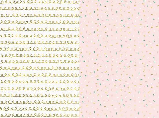 PartyDeco Presentpapper Wrapping Mix