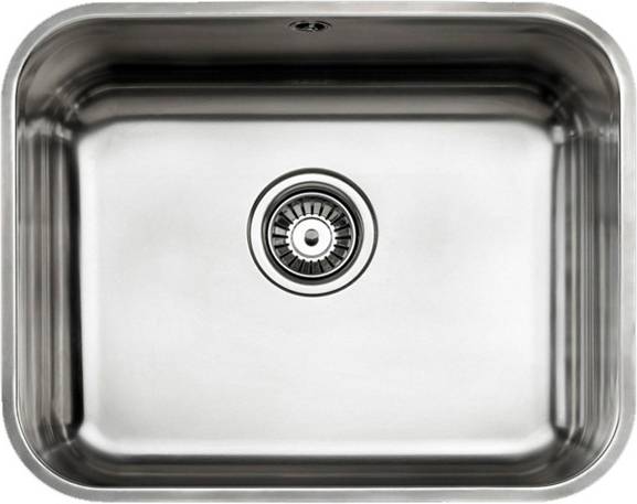 Be 50.40 Plus Rectangular Sink Zilver