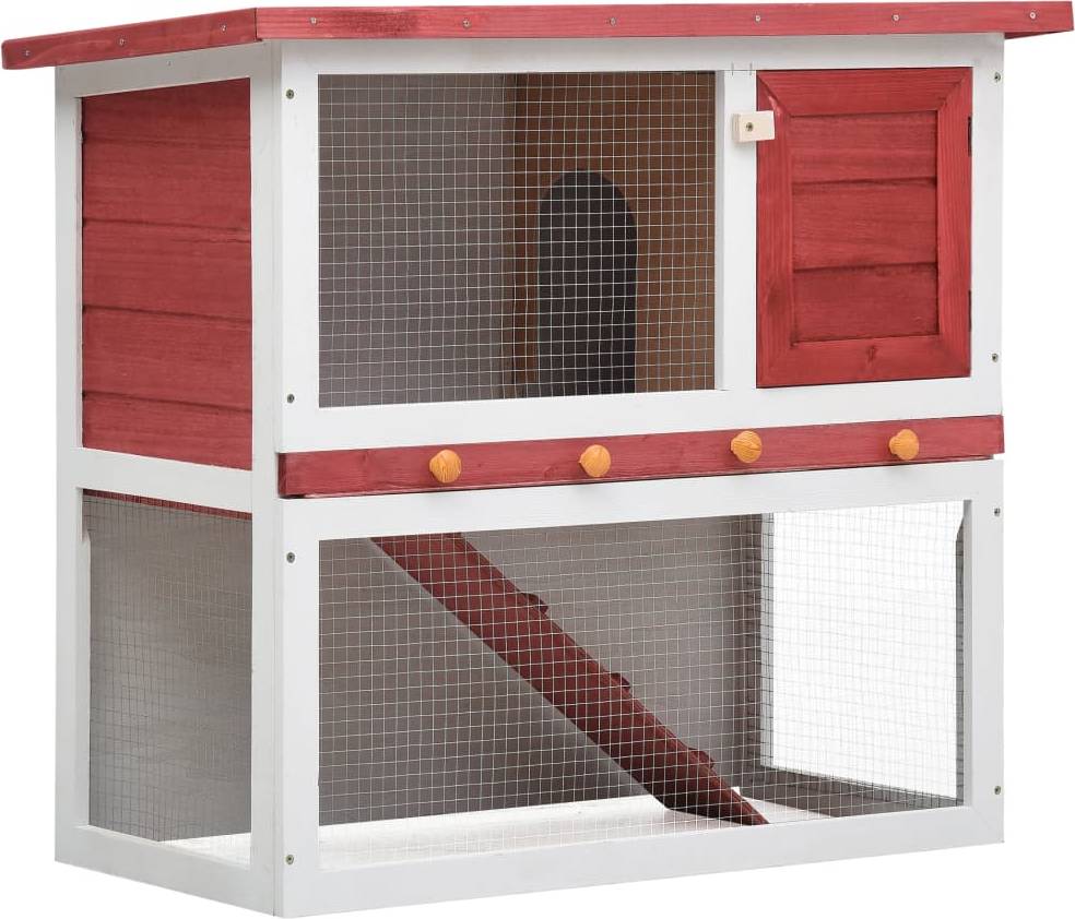 vidaXL Outdoor Rabbit Hutch 1