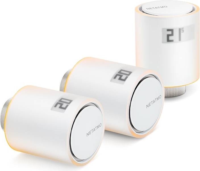 Smart thermostat Netatmo Smart Radiator Valve 3-pack