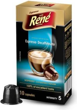 Café René Decaffeinated Espresso 10stk