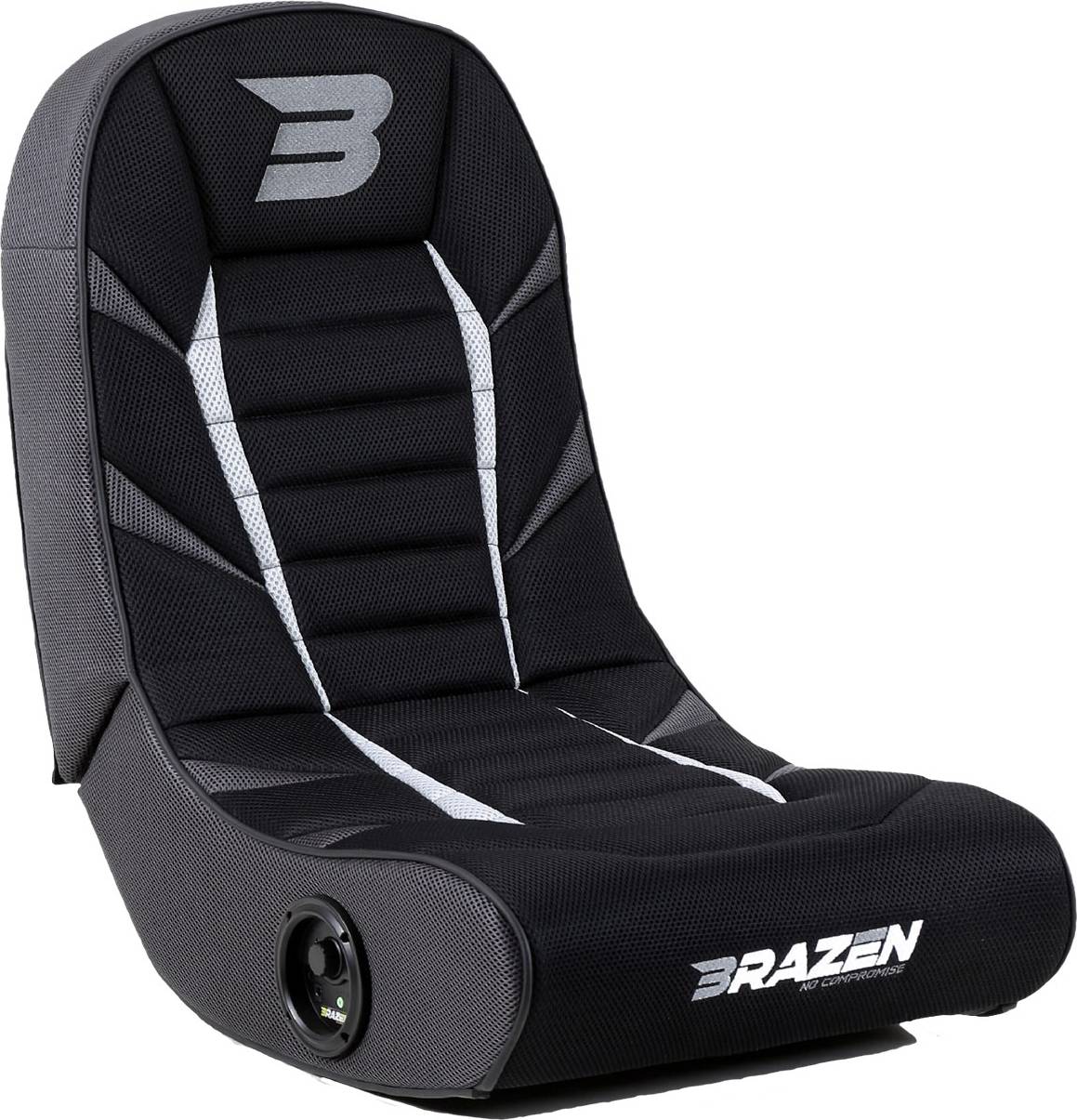 Python 2.0 Surround Sound Gaming Chair - Black/Grey