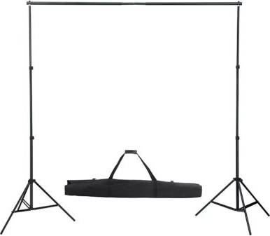 vidaXL Telescopic Background System