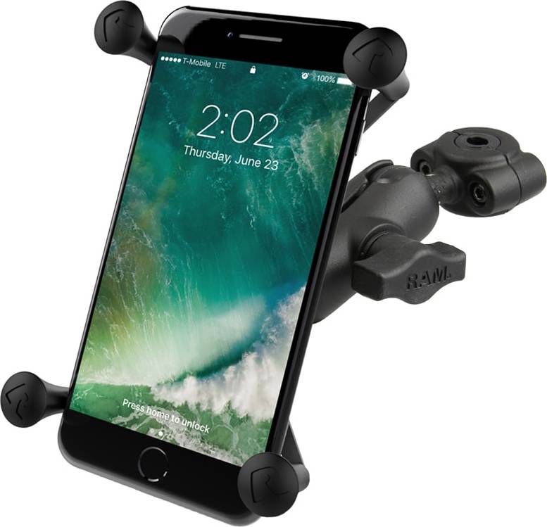RAM Mounts X-Grip Phone Mount with RAM Torque Medium Rail Base