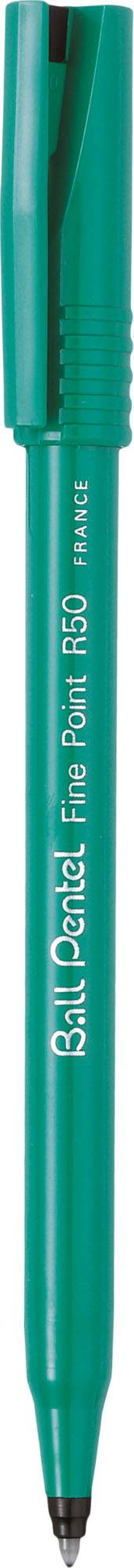 Pentel Fine Point R50 Blue Rollerball Pen