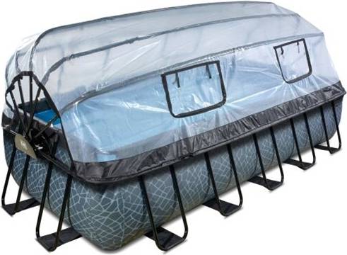 Exit Toys Rectangular Stone Pool 5.4x2.5x1m