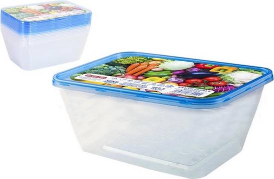 Privilege - Food Container 8pcs 1L