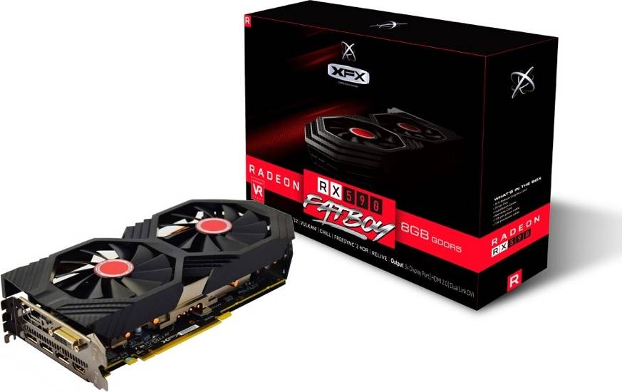 XFX Radeon RX 590 Fatboy Core HDMI 3xDP 8GB