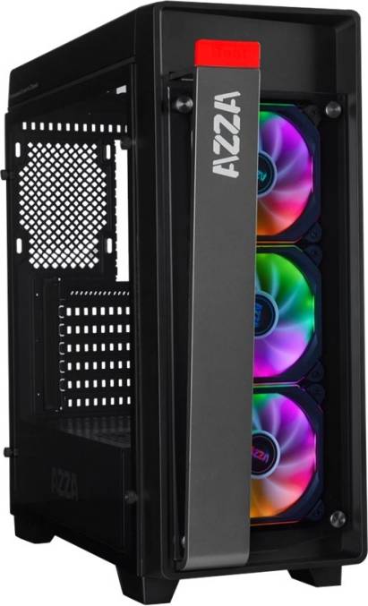 Azza Obsidian 270 Gaming Gehäuse Atx Rgb Led