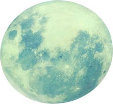 Self-Luminous Sticker Moon