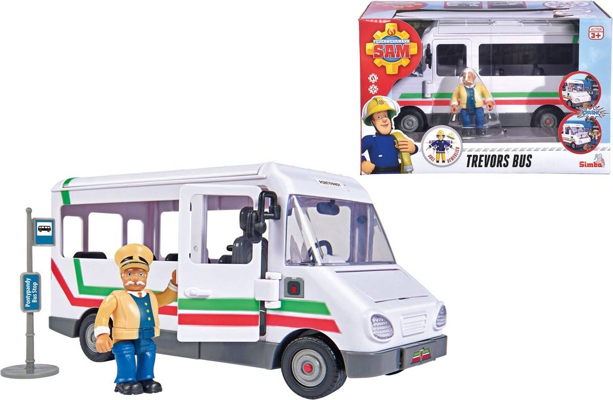 Simba Fireman Sam Trevors Bus