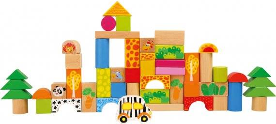 Small Foot Building Blocks Zoo