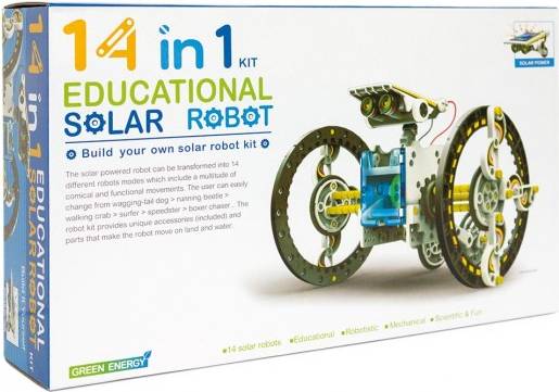 14 in 1 Educational Solar Robot Kit