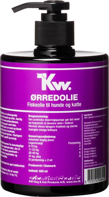Ørredolie 500 ml.