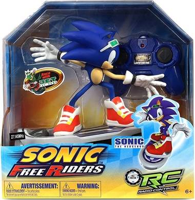 Free Riders The Hedgehog Remote Control Skateboard