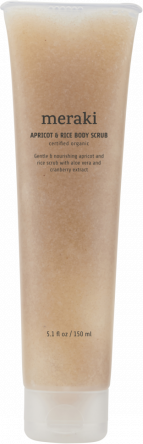 Meraki Apricot & Rice Body Scrub 150ml
