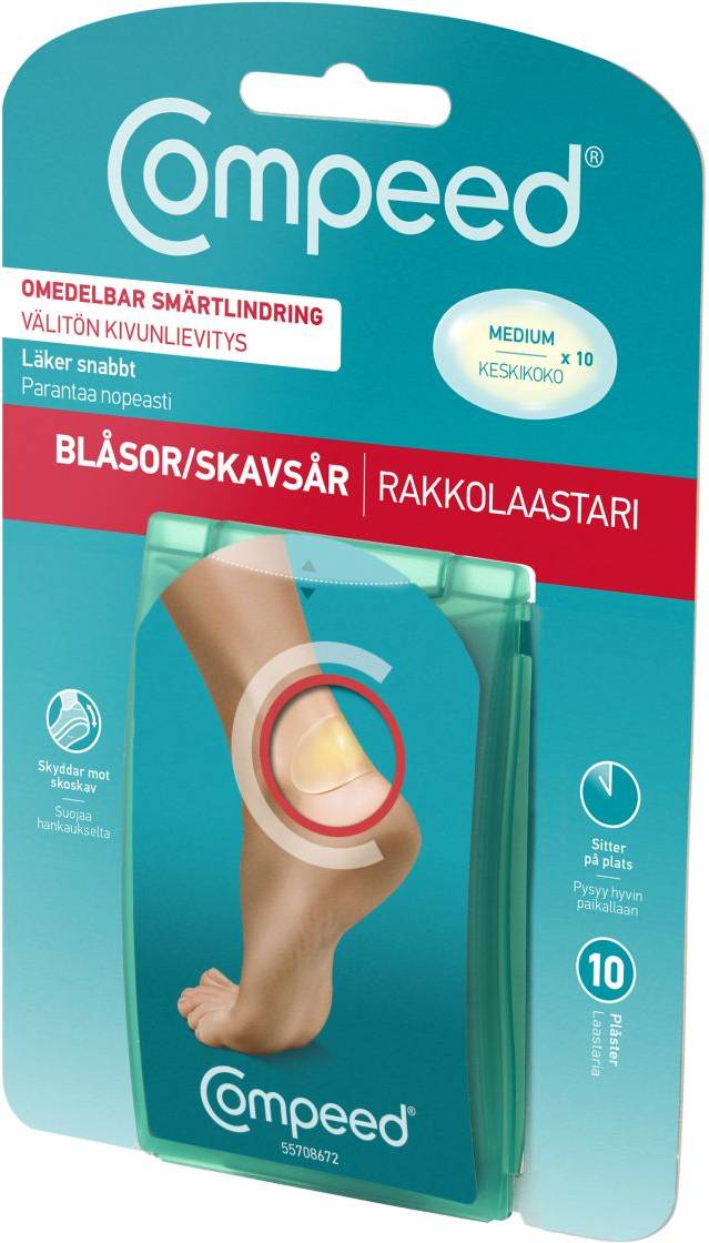 Compeed + Compeed Vabelplaster Medium 10 stk.