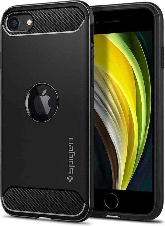 Spigen Rugged Armor Case for iPhone SE 2020