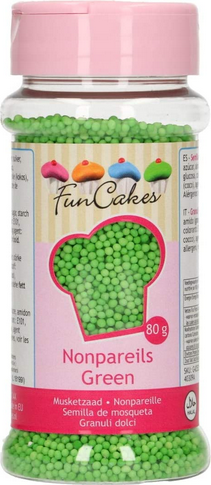 Funcakes Nonpareils Green