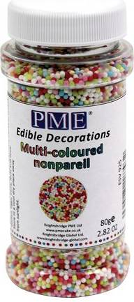 PME Multi Coloured Nonpareils Ätbart