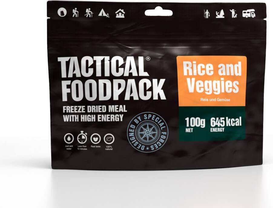 Tactical Foodpack Rice & Veggies 100g