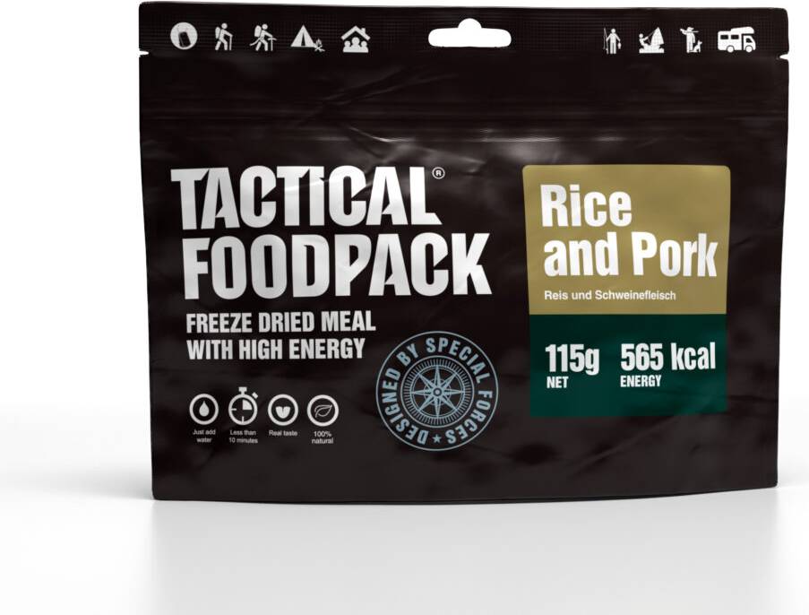 Tactical Foodpack Rice & Pork 115g