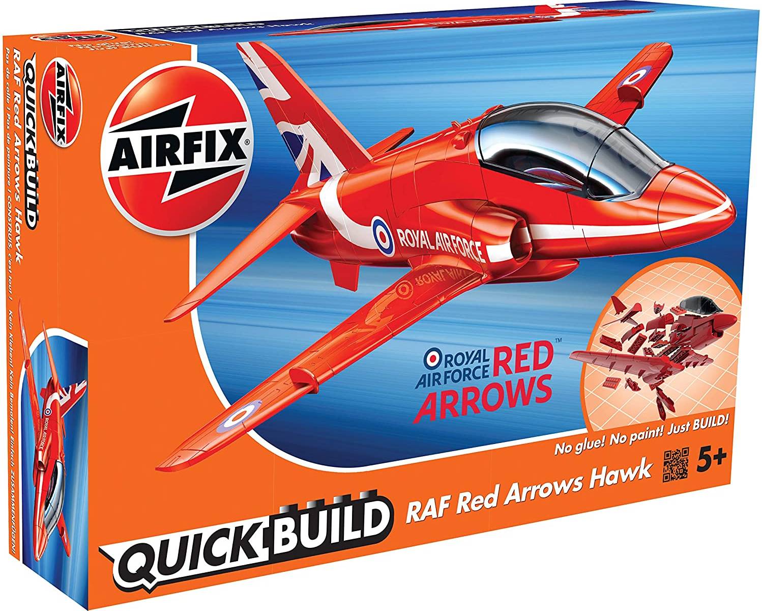 J6018 Quick Build Red Arrows Hawk