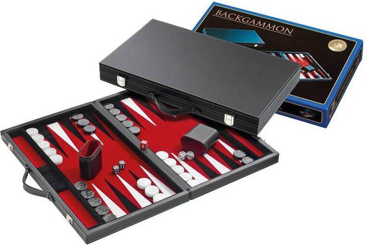Backgammon Red Large