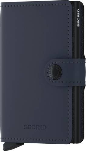 Secrid Miniwallet - Matte Night Blue