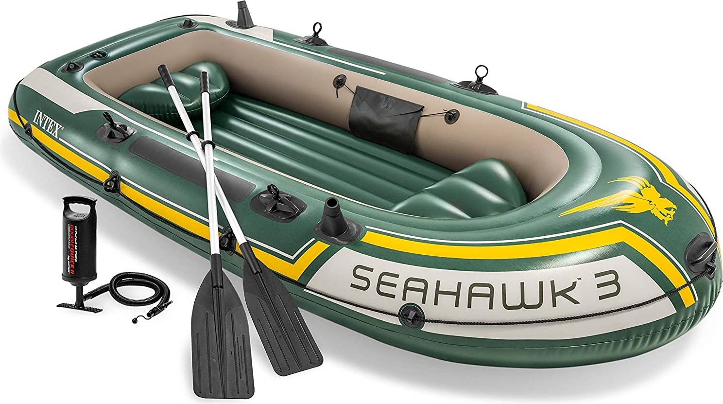 Kayak Intex Inflatable Boat Set Seahawk 3