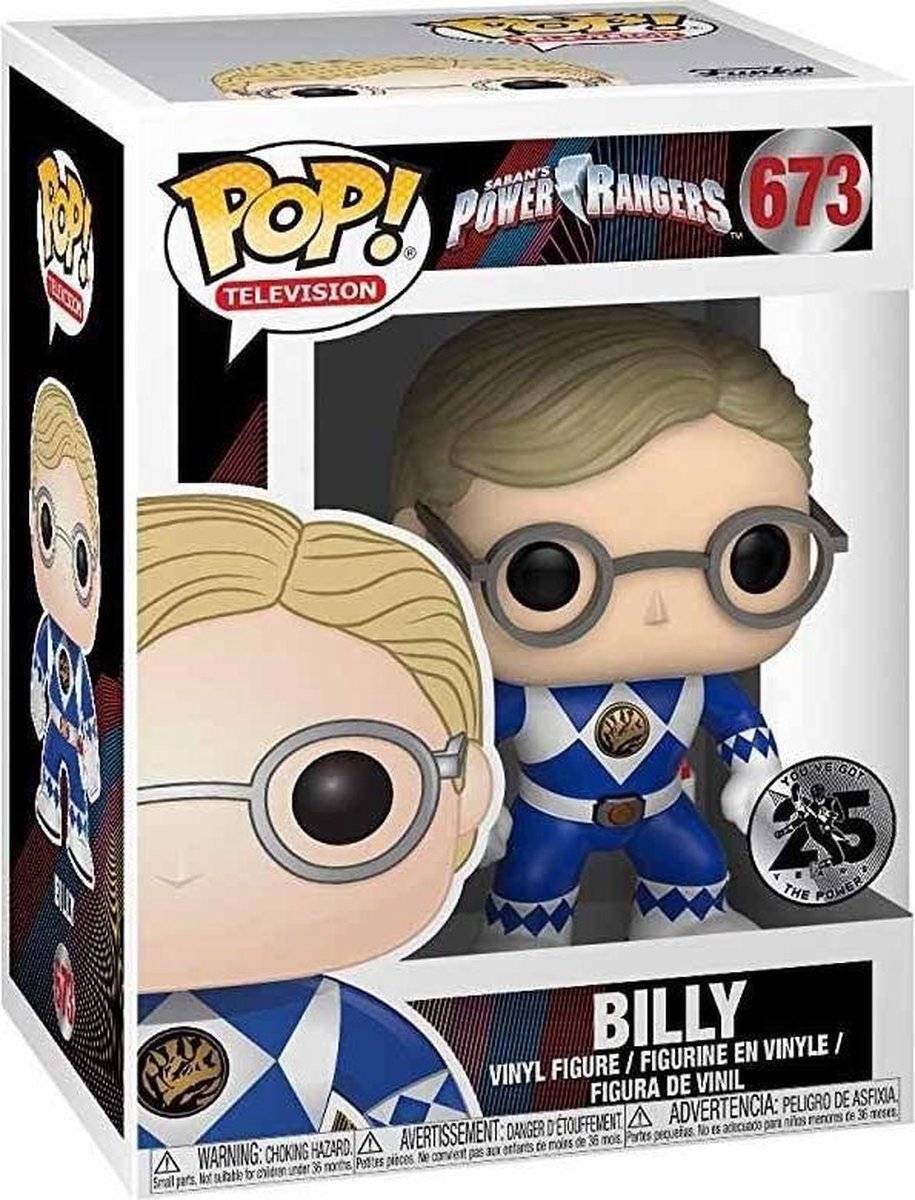 Funko Pop! Television Power Rangers Blue Ranger Billy