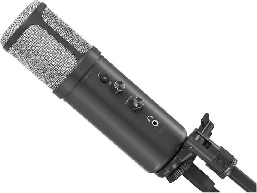 Microfono Da Gioco Radium 600 Usb 2.0, Nero