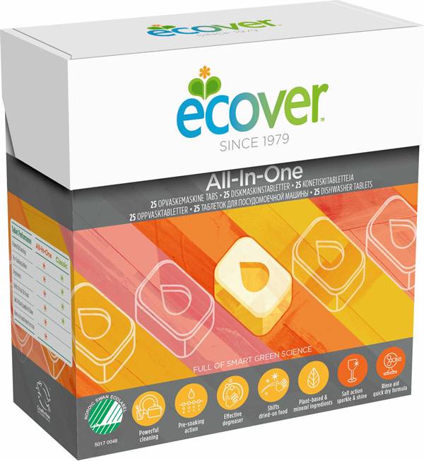 All In One Dishwasher 25 Tablets