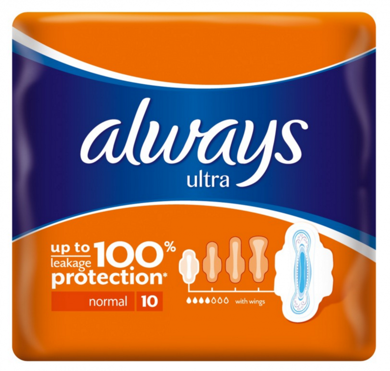 Always Ultra Normal Plus 10-pack