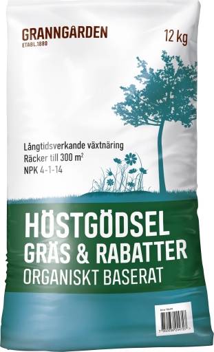 Höstgödsel Gräs & Rabatter