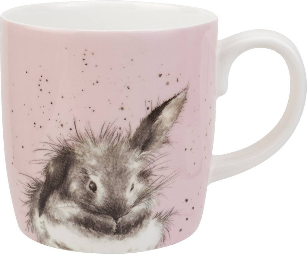 Royal Worcester Wrendale Designs Bathtime Rabbit Mug 40cl