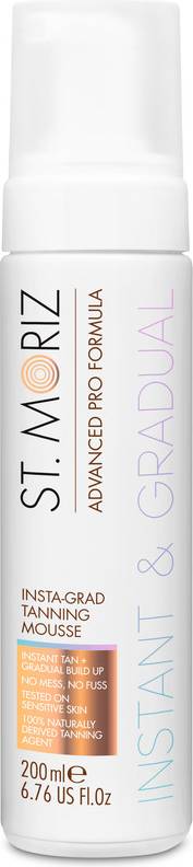 St. Moriz Advanced Pro Instant & Gradual Insta-Grad Tanning Mousse 200ml