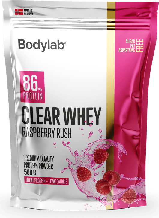 Clear whey protein Bodylab Clear Whey Raspberry Rush 500g