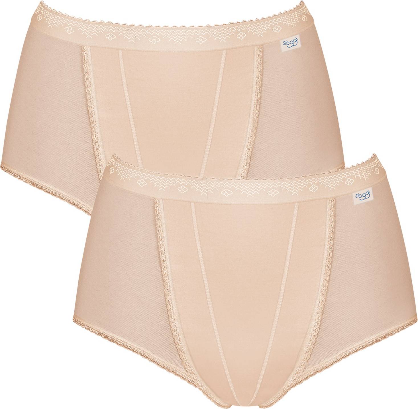 Control Maxi Brief 2-pack - Beige