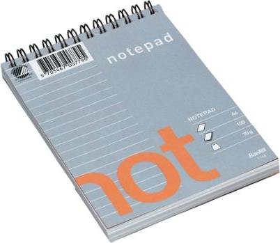 Not Notepad A6 Unpunched