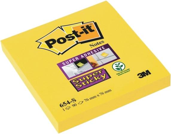 3M Post-it Super Sticky Notes 76x76mm