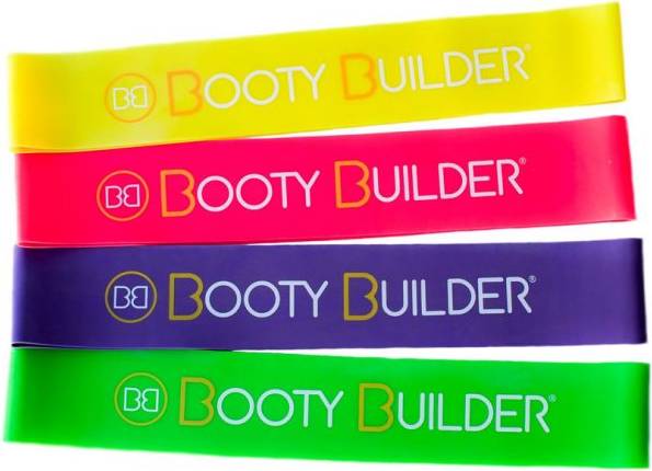 Booty Builder Minibands Rosa 4-Pakk