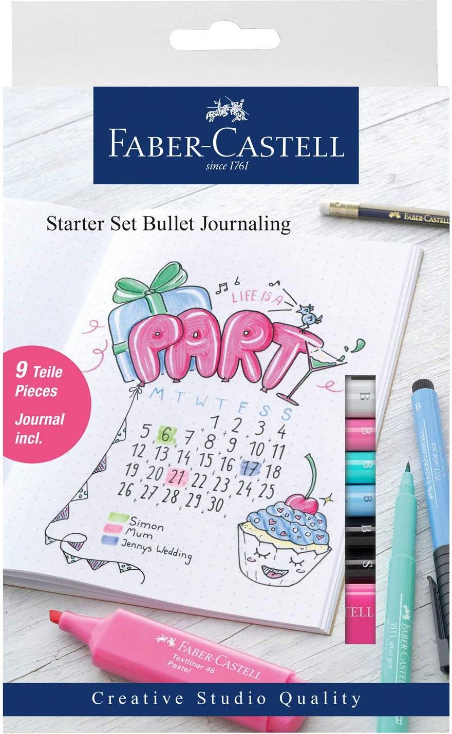 Faber-Castell Bullet Journaling Starter Set 9-pack