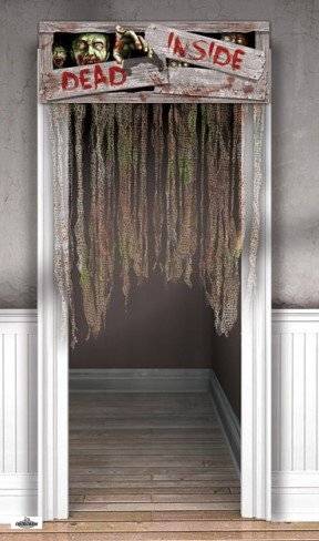 Dörrdraperi Decor Dead Inside