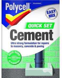 Polycell Quick Set Cement 1pcs