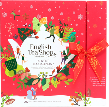 Book Style Red Advent Calendar 