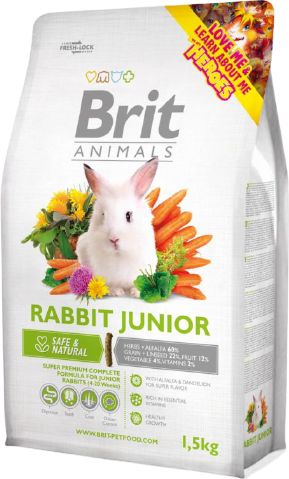 Brit Animals Rabbit Junior Complete 1.5kg